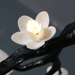 Lustra Lustre Noir Branche Fleur