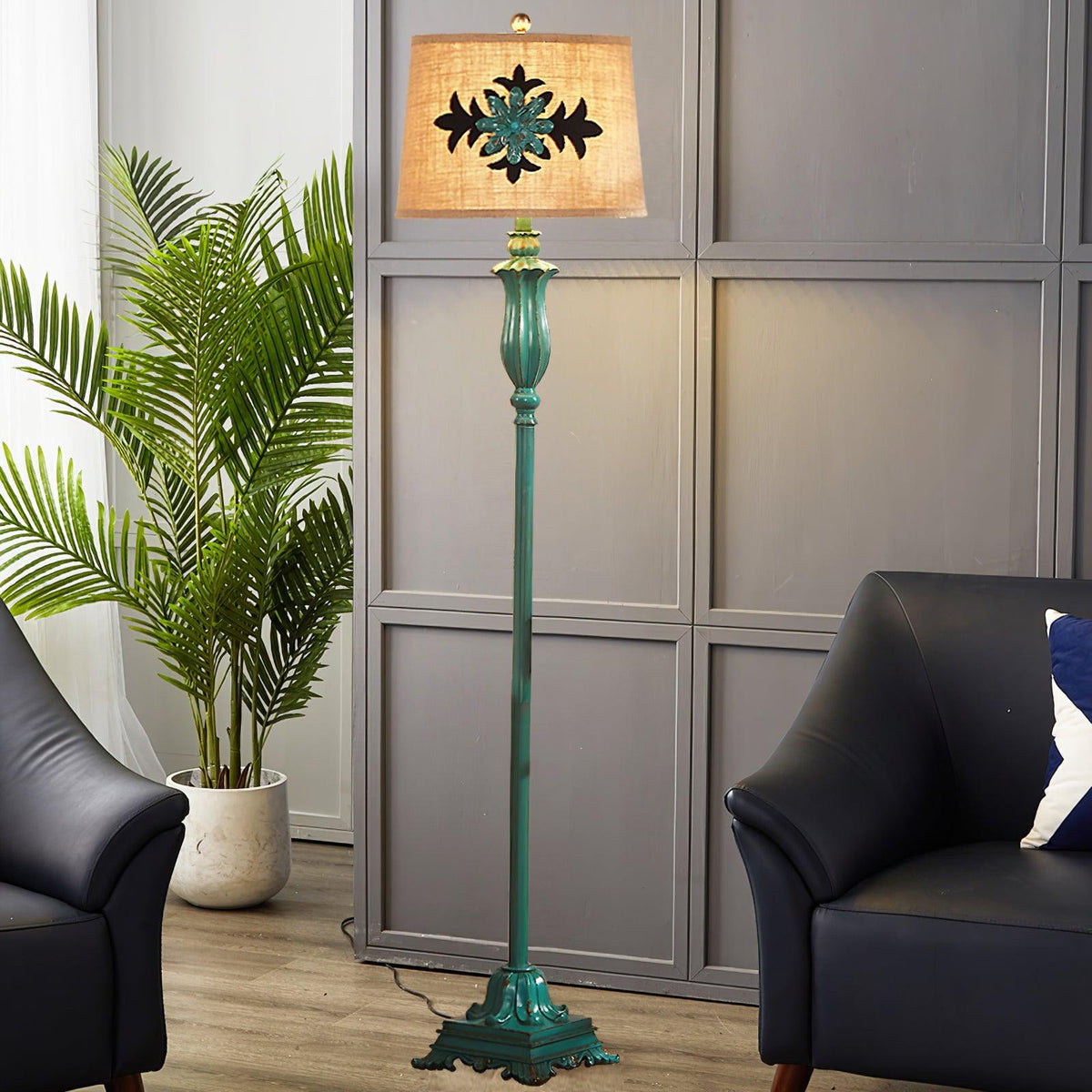 Lucirina Vintage Résine Lampadaire Sol