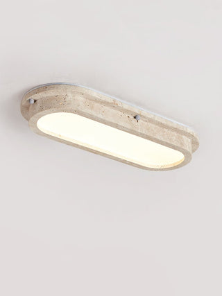 Remy Minimaliste Plafonnier Ligne Travertin Jaune