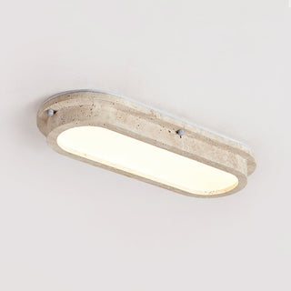 Remy Minimaliste Plafonnier Ligne Travertin Jaune