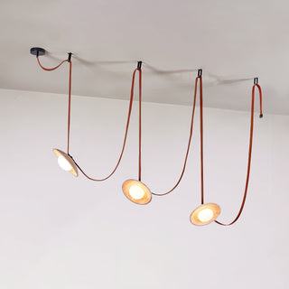 Ulsoryra Organique Travertin Pendentif Lumière Grappe