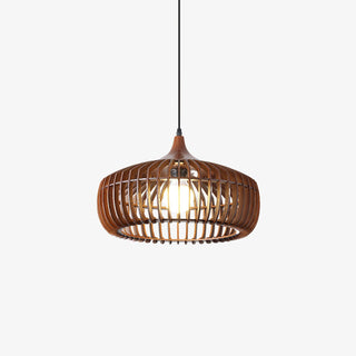 Vesva Bois Rétro Pendentif Lampe