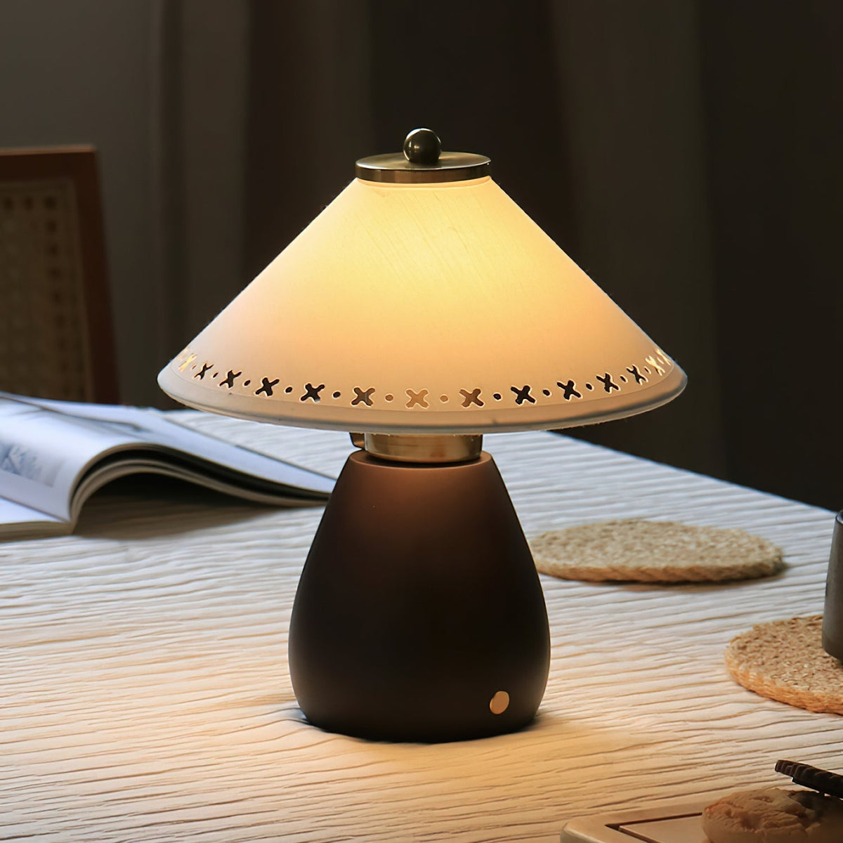 Moire Lampe de Table