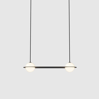 Selan Suspension en Verre Noir