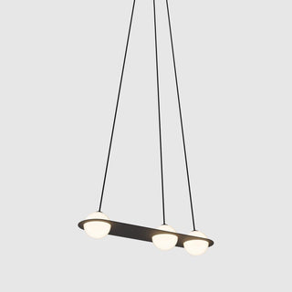 Selan Suspension en Verre Noir