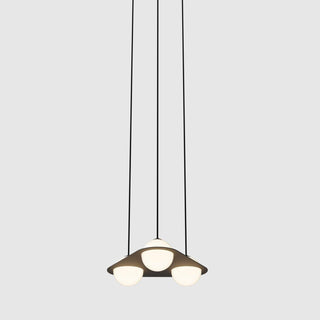 Selan Suspension en Verre Noir