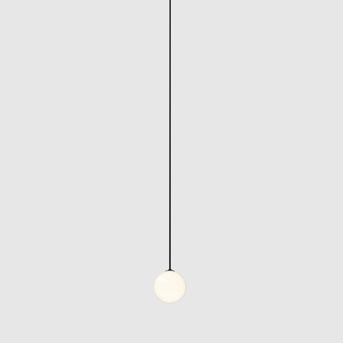 Selan Suspension en Verre Noir