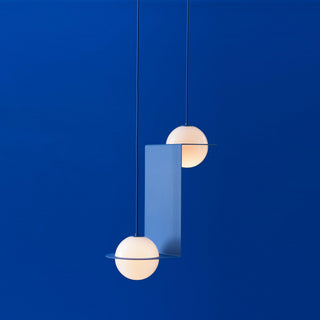 Mirere Lampe à suspension contemporaine noire