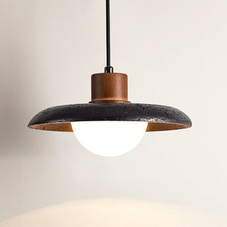 Podve Noir Travertin Suspension Minimaliste