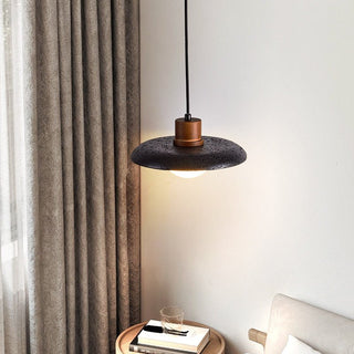 Podve Noir Travertin Suspension Minimaliste