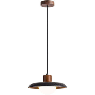 Podve Noir Travertin Suspension Minimaliste
