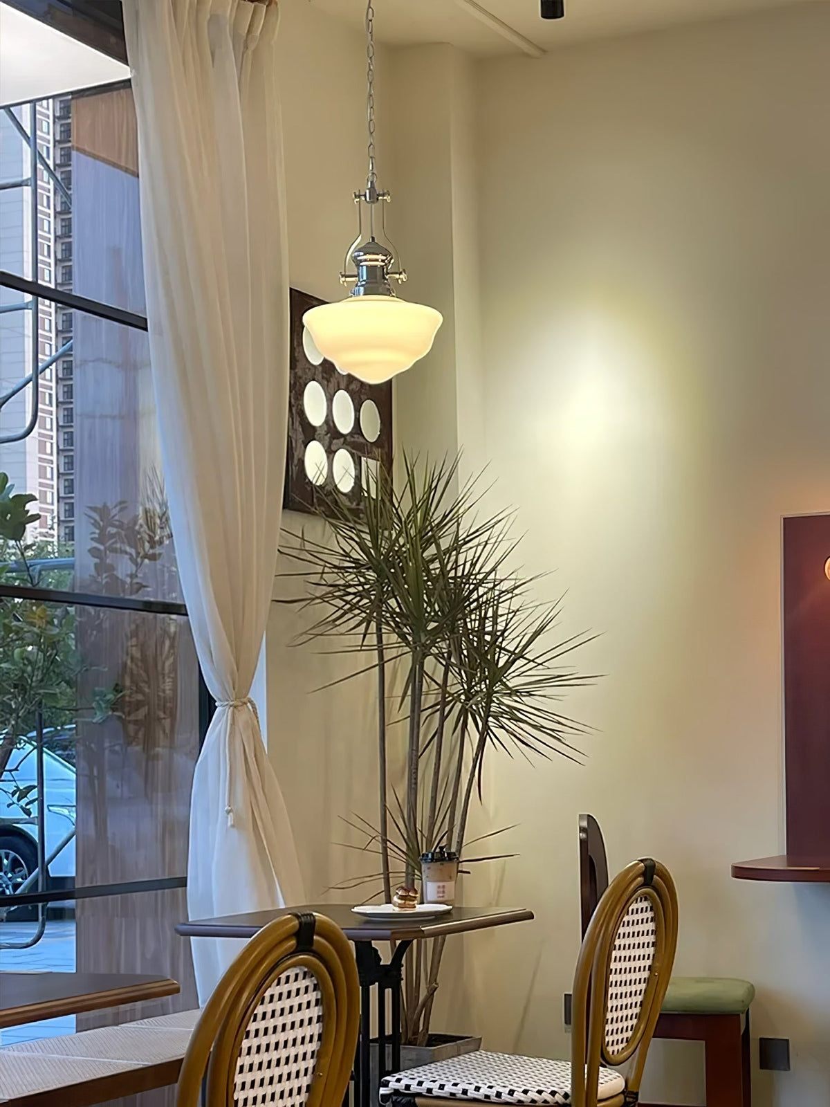 Lauraria Premium Nordic Art Verre Suspension Lumière
