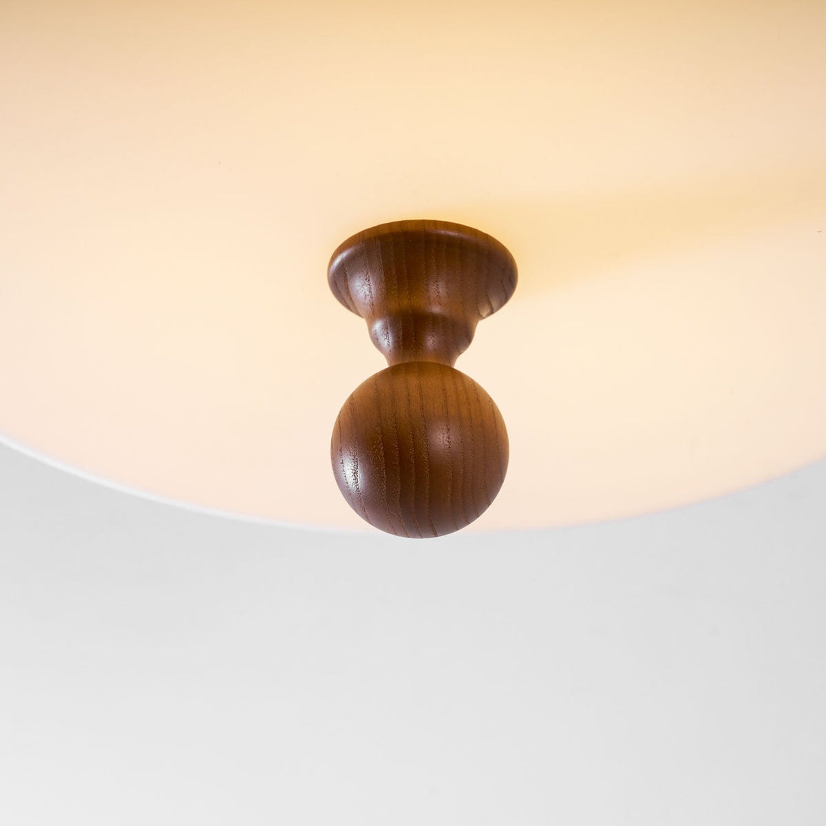 Layered Fabric Ceiling Light-Neutral Decor
