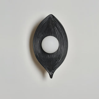 Zotalisra Applique Murale Résine Canoë Feuille