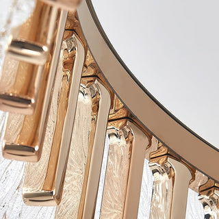 Lustre en Verre et Acrylique de Luxe Ulcarir Feuille