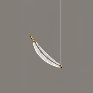 Lustra Lustre Leaf Acrylic Gold Elegant Modern