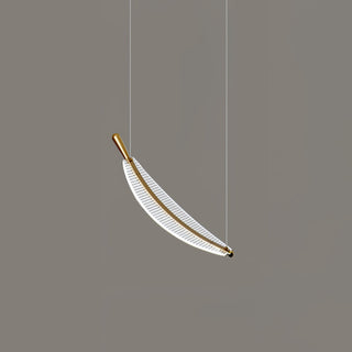 Lustra Lustre Leaf Acrylic Gold Elegant Modern