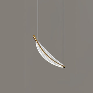 Lustra Lustre Leaf Acrylic Gold Elegant Modern