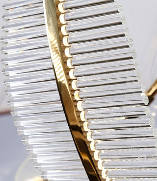 Lustra Lustre Leaf Acrylic Gold Elegant Modern