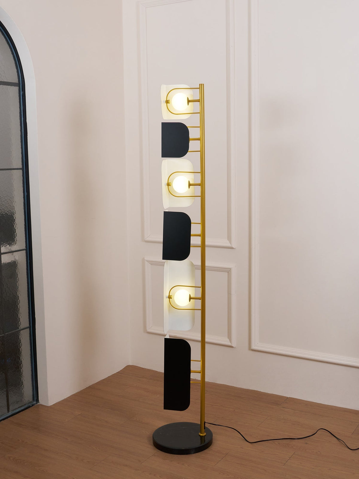 Catharil Lampadaire Moderne Géométrique