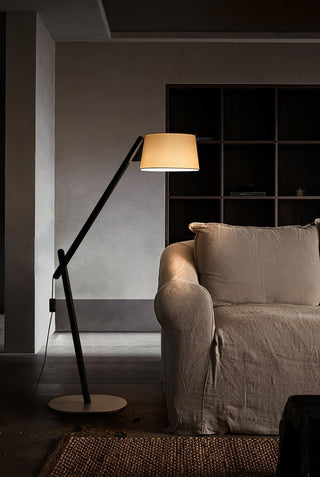 Cethar Lampadaire en Tissu Scandinavien