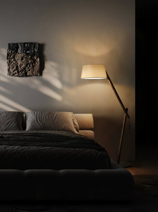 Cethar Lampadaire en Tissu Scandinavien