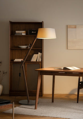 Cethar Lampadaire en Tissu Scandinavien