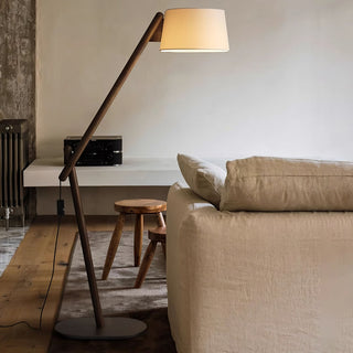 Cethar Lampadaire en Tissu Scandinavien