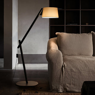 Cethar Lampadaire en Tissu Scandinavien