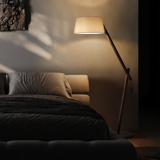 Cethar Lampadaire en Tissu Scandinavien