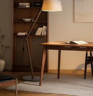 Cethar Lampadaire en Tissu Scandinavien