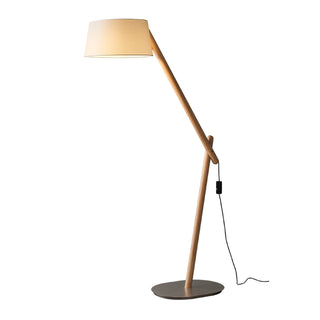 Cethar Lampadaire en Tissu Scandinavien