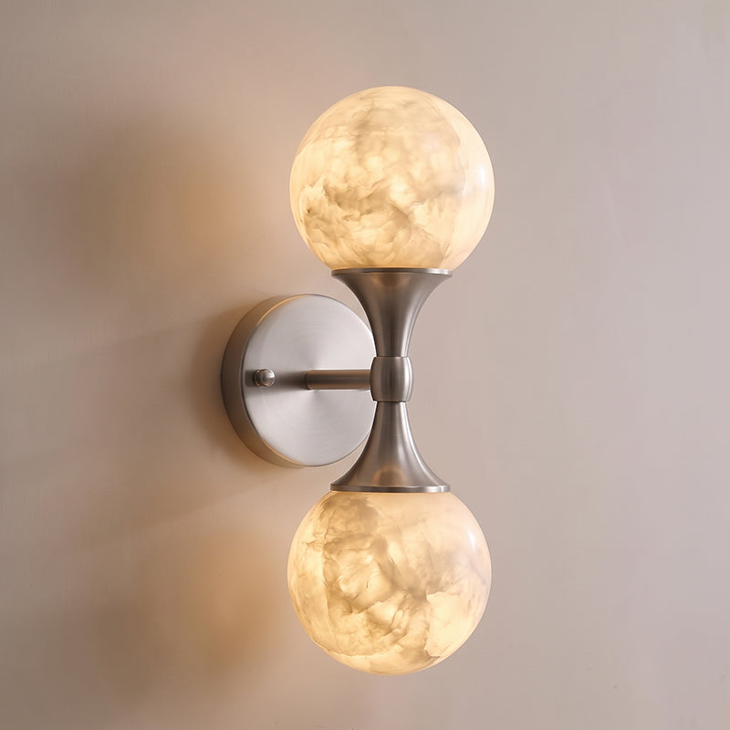 Ulverford Applique Murale Double En Albâtre – vue 17