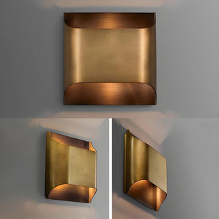 Hardy Applique Murale d'Art Nordic en Laiton-Luire