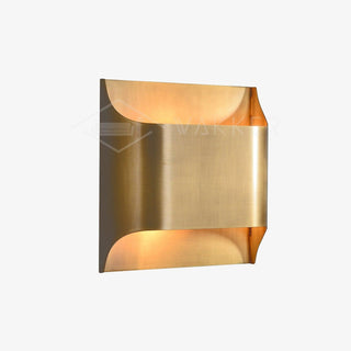 Hardy Applique Murale d'Art Nordic en Laiton-Luire