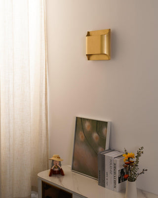 Hardy Applique Murale d'Art Nordic en Laiton-Luire