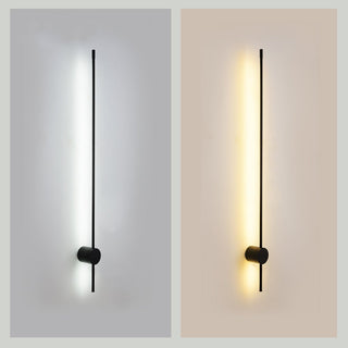 Sirixen Applique Murale Intérieure LED Moderne. Rotative. Métal. Noir. Salon-Luire