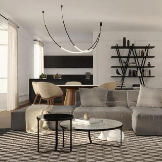 Lustra Lustre Leda LED Flexible Moderne Sculptural