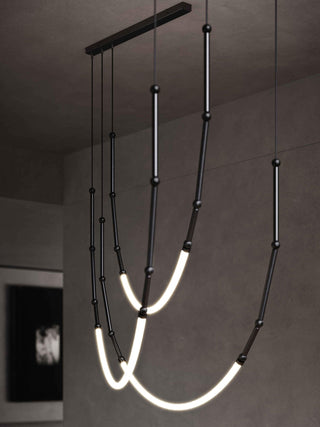 Lustra Lustre Leda LED Flexible Moderne Sculptural