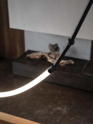 Lustra Lustre Leda LED Flexible Moderne Sculptural