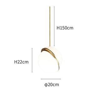 Cavira Suspension Minimaliste en Verre
