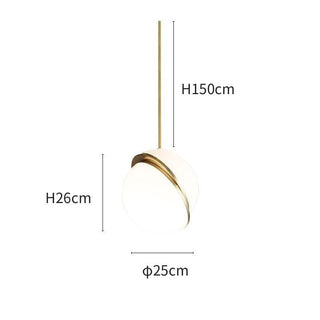 Cavira Suspension Minimaliste en Verre