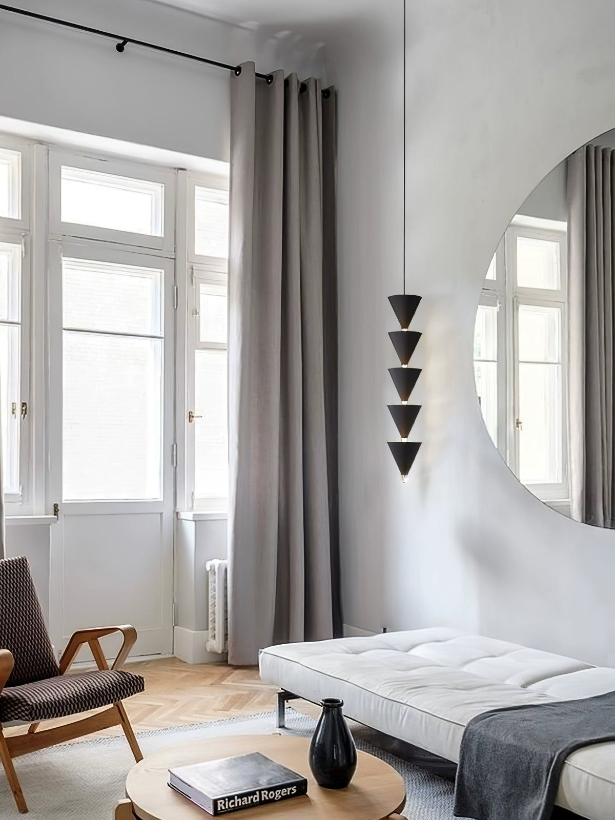 Evona Suspension Métal Minimaliste Moderne