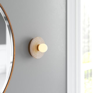 Lampe Murale en Albâtre et Verre Moderne Minimaliste Syraean