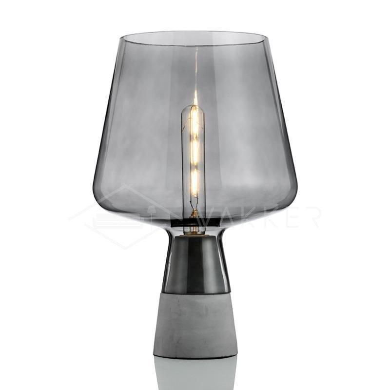 Elairella Lampe de Table Minimaliste en Ciment