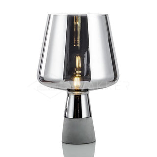 Elairella Lampe de Table Minimaliste en Ciment
