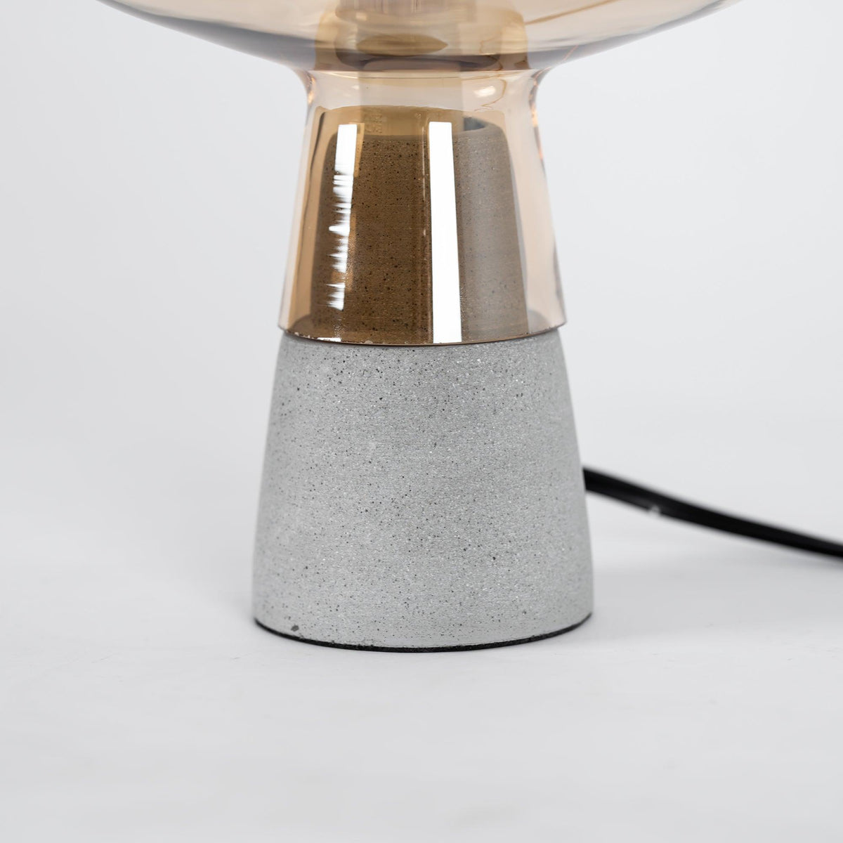 Elairella Lampe de Table Minimaliste en Ciment
