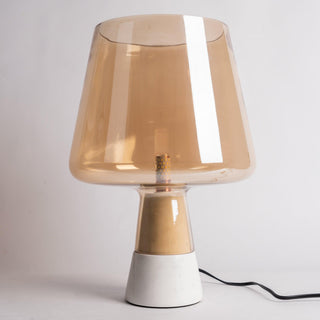 Elairella Lampe de Table Minimaliste en Ciment