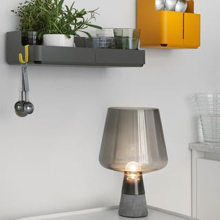 Elairella Lampe de Table Minimaliste en Ciment