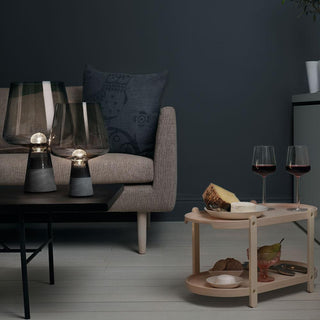 Elairella Lampe de Table Minimaliste en Ciment